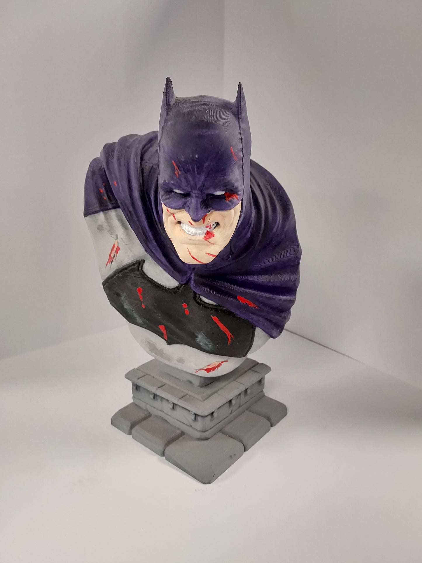 Batman 3D printed Bust 9 Inches Tall