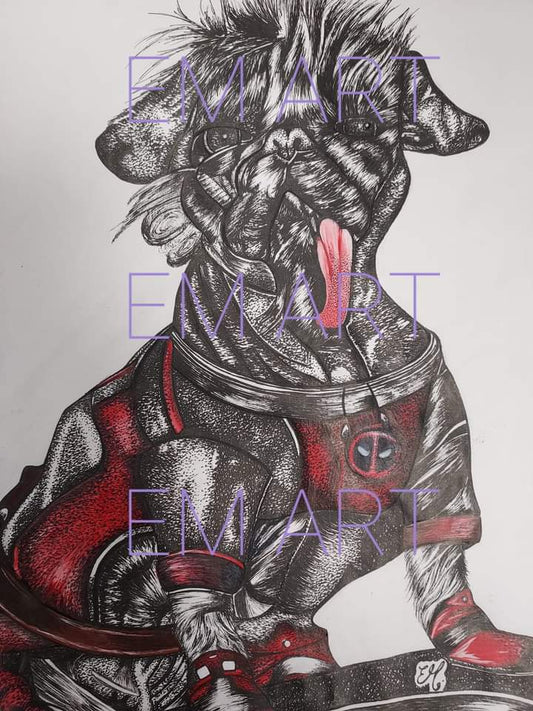 EM Art's Dogpool