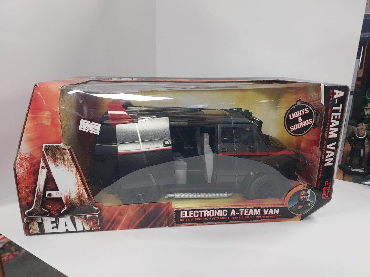 A-Team Electronic van