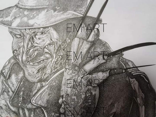 EM ART Freddy Krueger