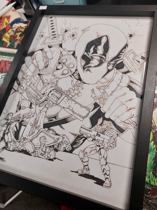 Local Artist Chloe's Deadpool