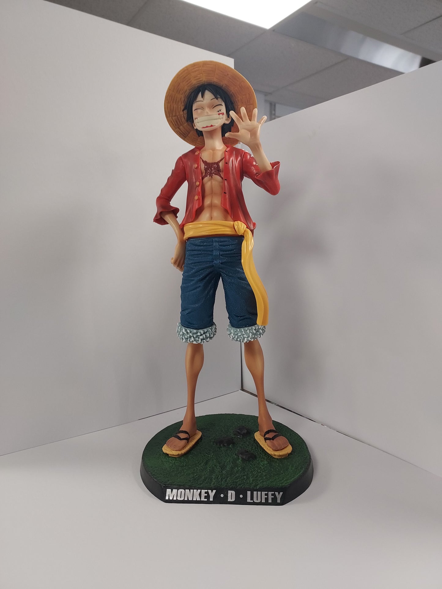 Large 12" Luffy Statue from One Piece