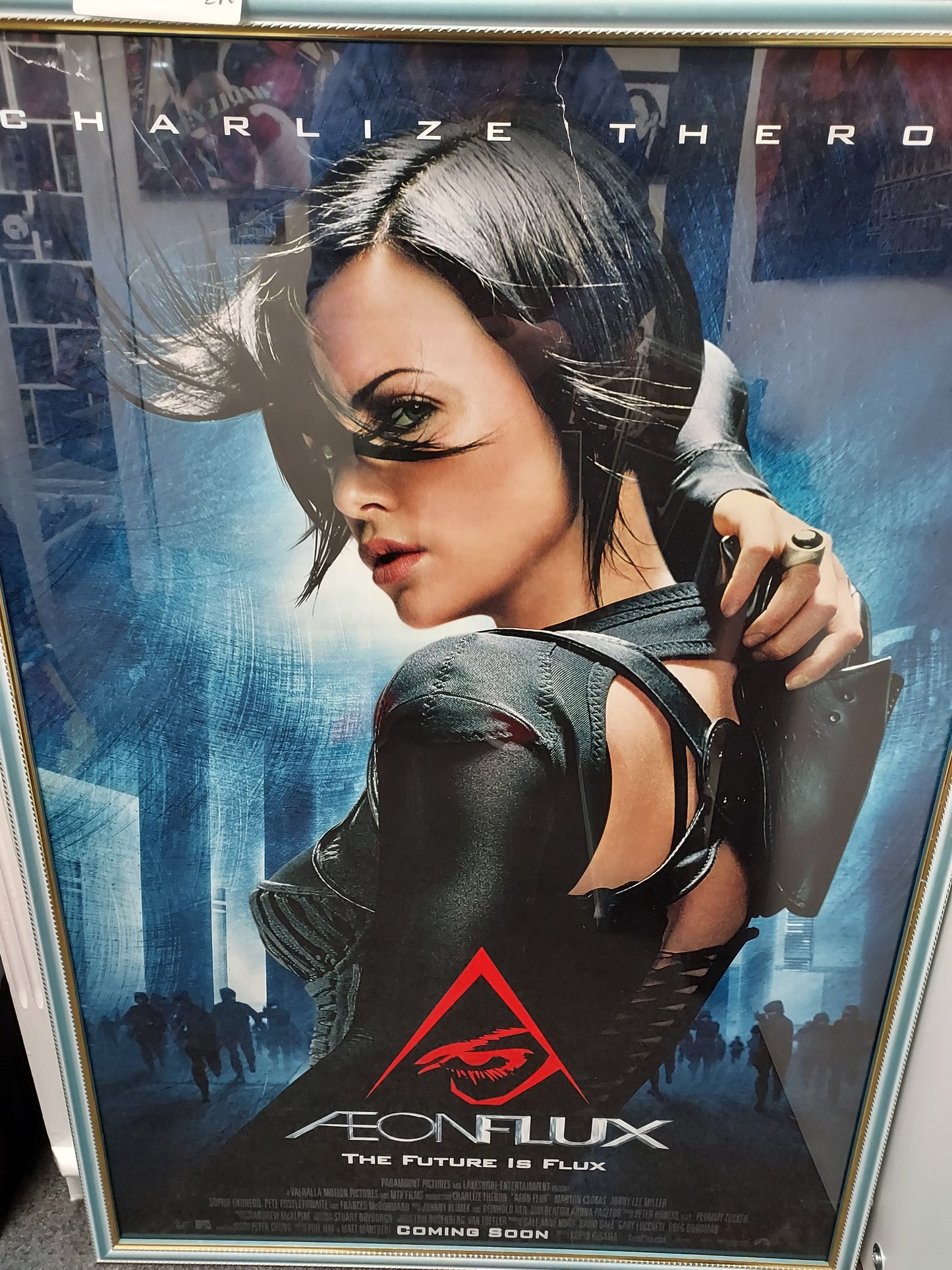 Original Movie Poster AeonFlux 28 inches by 40 inches