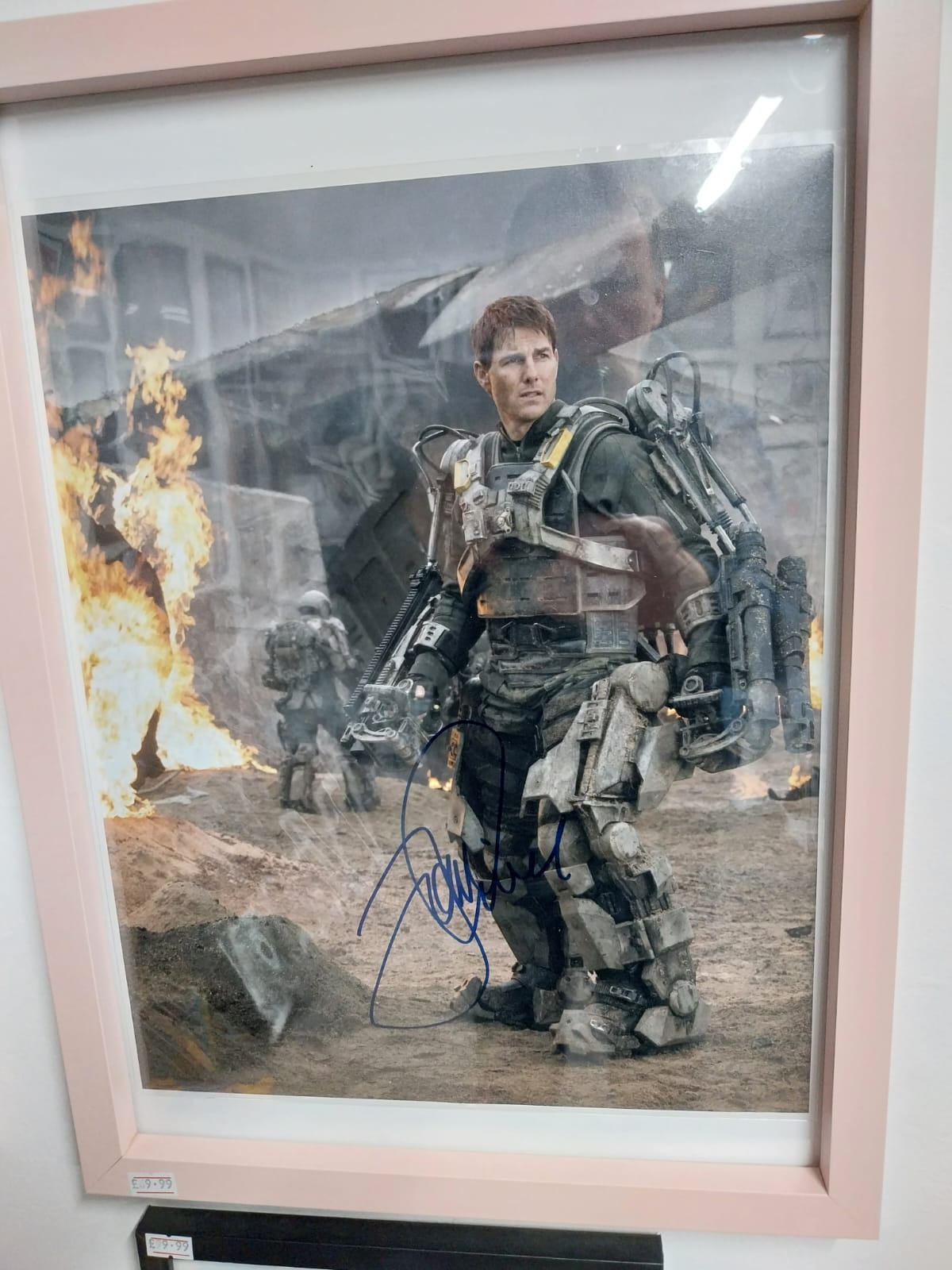 "End of Tomorrow" Tom Cruise Signed Picture