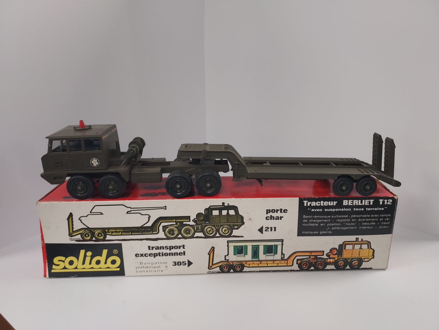 Solido Transport Exceptionnel Truck