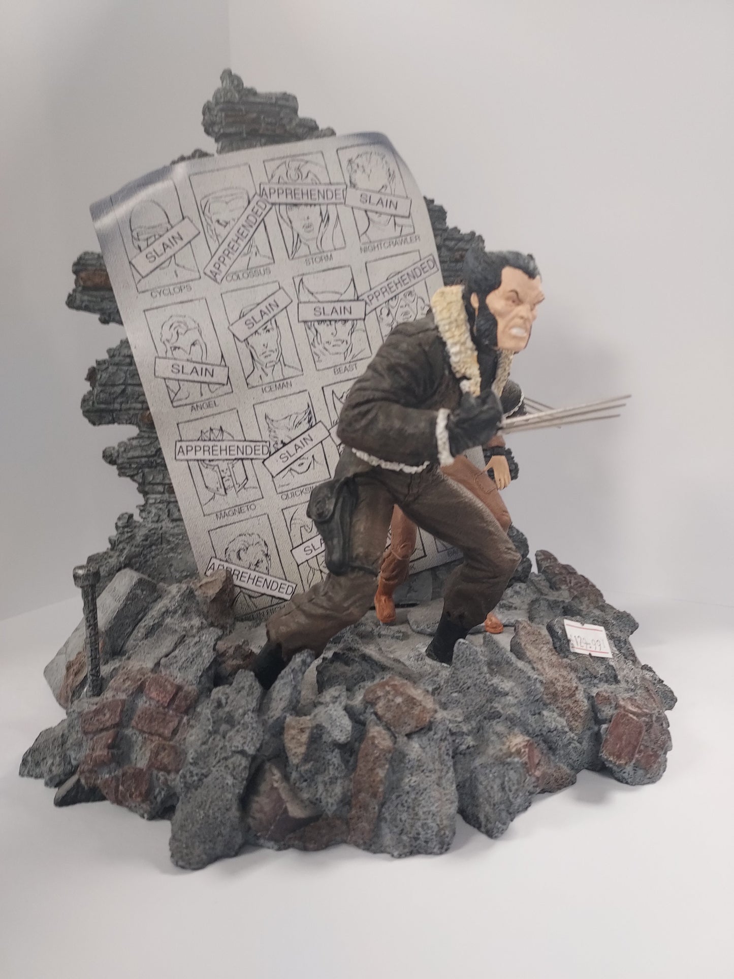 Wolverine Days of Future Past Diorama Statue